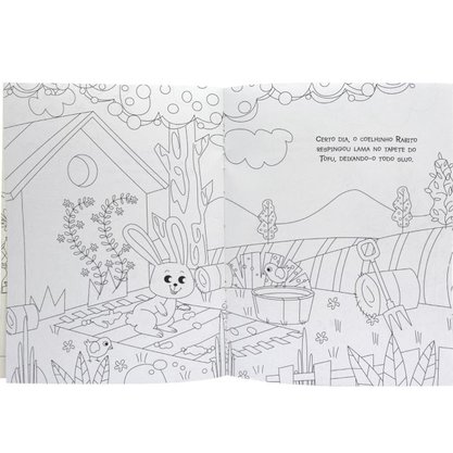 Livro Amiguinhos Para Colorir Gatinho Todolivro