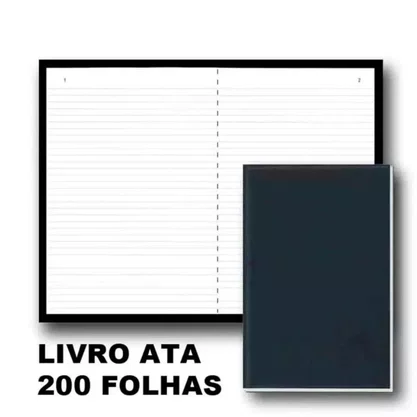 Livro Ata 200 Fls São Domingos