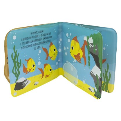 Livro Banho Amiguinhos do Mar - Peixinho Todolivro
