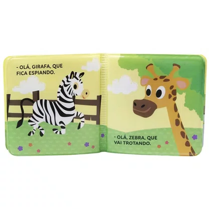 Livro Banho Amiguinhos Do Zoo Todolivro