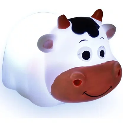 Livro Banho Amiguinhos Luminosos Vaca TodoLivro