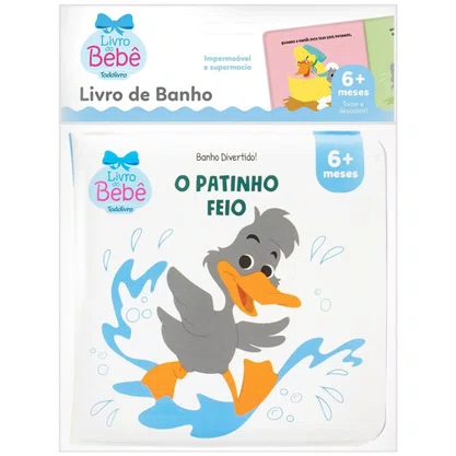 Livro Banho Divertido O Patinho Feio Todo Livro
