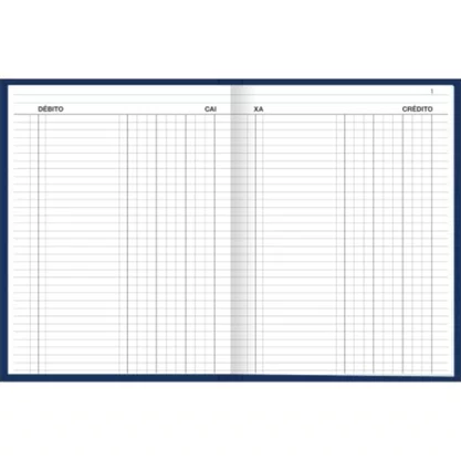 Livro Caixa 1/4 100 Folhas Tilibra