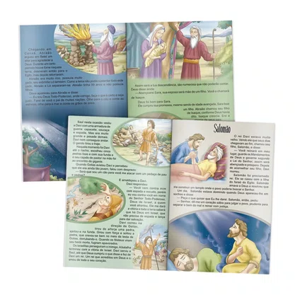 Livro Clássicos Da Bíblia Unidade Sortido SBN Editora