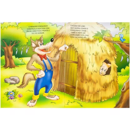 Livro Clássicos Os Três Porquinhos Todolivro