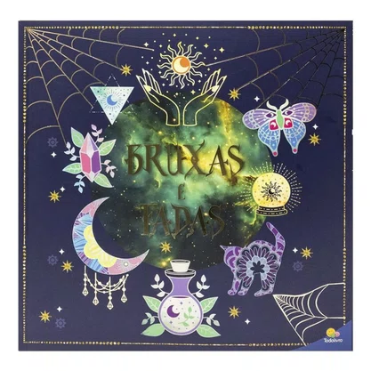 Livro Coleção Colorindo O Místico: Bruxas e Fadas Todolivro