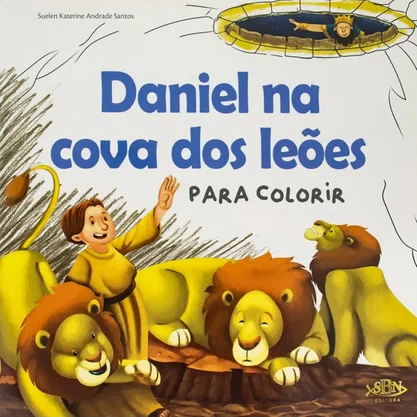 Livro Contos Bíblicos Daniel na Cova dos Leões Todolivro