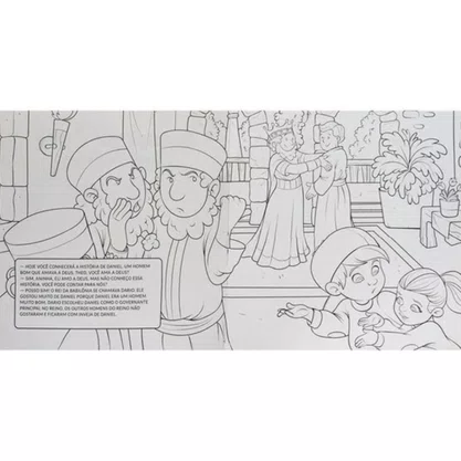 Livro Contos Bíblicos Daniel na Cova dos Leões Todolivro