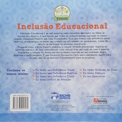 Livro Eu Tenho Paraplegia Bicho Esperto