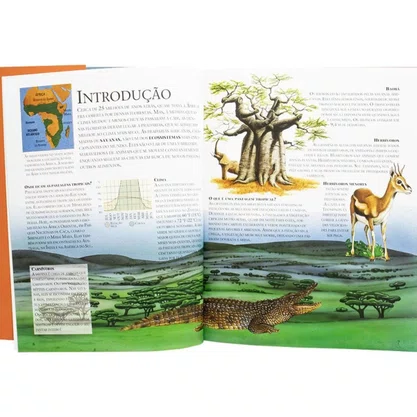 Livro Lar Dos Animais Savanas Africanas Todolivro
