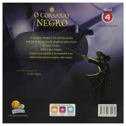 Livro O Corsario Negro Todolivro