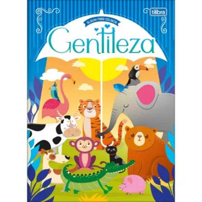 Livro P/ Colorir Gentileza 8 Fls Tilibra