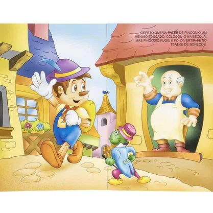 Livro Pinóquio Todolivro