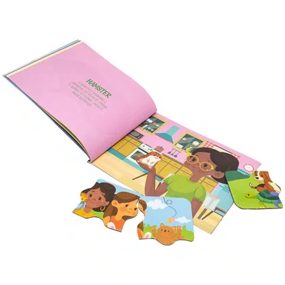 Livro Quebra-cabeça Progressivo Pets 24 Pg 3x6 Peças 2 Anos Todolivro