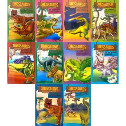 Livro Sortido Os Incríveis Animais Dinossauros Brasileitura