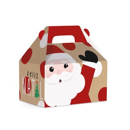 Maleta Kids Natal Grande 15x10x15cm Cromus Unidade