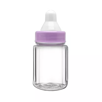 Mamadeira Lembrança S/ Decoração Lilás C/ 12 Unidades