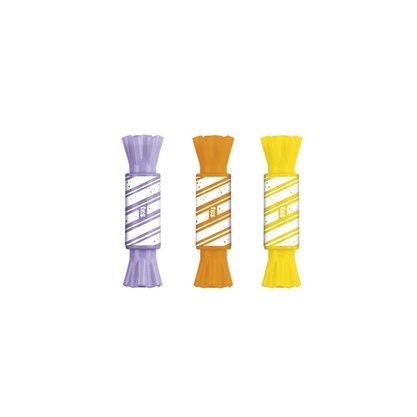 Marca Texto Balinha C/03 Amarelo Holic Tris