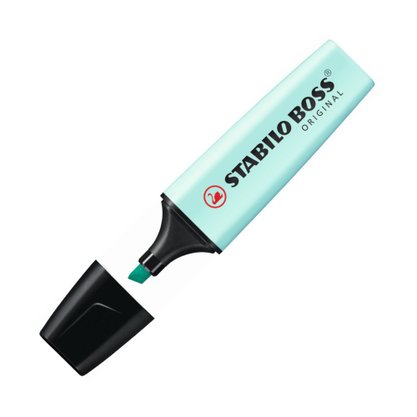 Marca Texto Stabilo Boss Pastel Azul Pastel Stabilo