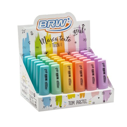 Marca Texto Tons Pastel Verde Pastel Teen Soul Brw