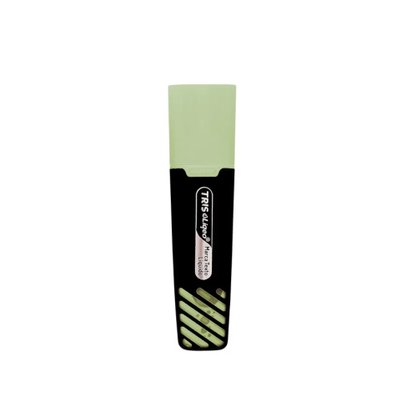 Marca Texto Verde Tom Pastel Visor Do Nível Da Tinta Tris