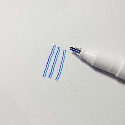 Marcador Duas Linhas 0,5mm Azul e Roxo Soul Brw