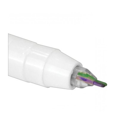 Marcador Duas Linhas 0,5mm Roxo e Verde Lunix Tilibra