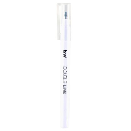 Marcador Duas Linhas 0,5mm Azul e Verde Soul Brw