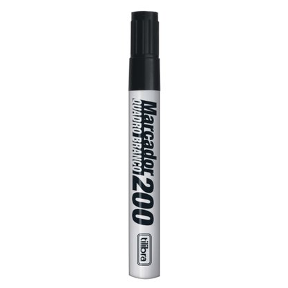 Marcador para Quadro Branco Preto 3mm 200 Tilibra