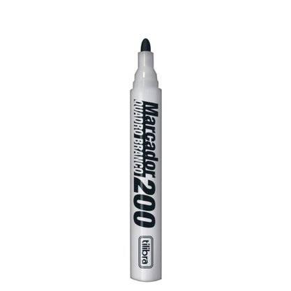 Marcador para Quadro Branco Preto 3mm 200 Tilibra