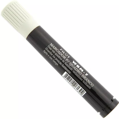 Marcador Para Quadro Branco Preto Pilot