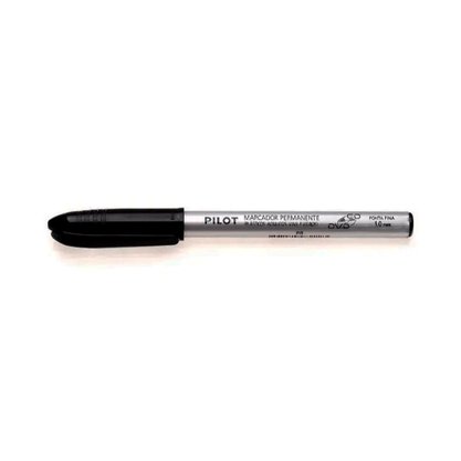 Marcador Permanente CD/DVD 1.0mm Preto Pilot