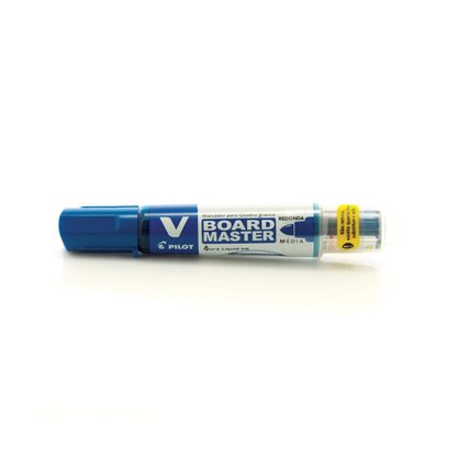 Marcador Quadro Branco Azul Recarregável Board Master Pilot