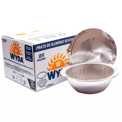Marmitex N. 9 Maquina com 100 Unidades Wyda