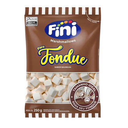Marshmallow Fondue Branco Fini 250g