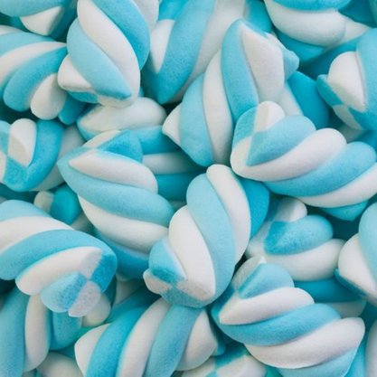 Marshmallow Torção Azul 250G Fini