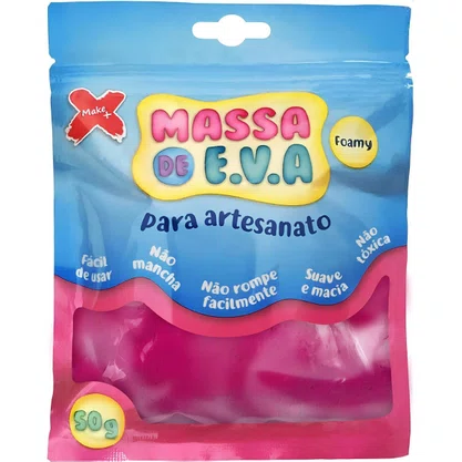 Massa De E.V.A. Pink 50g Make+