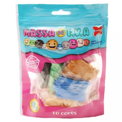 Massa de EVA 10 Cores Sortidas Make +