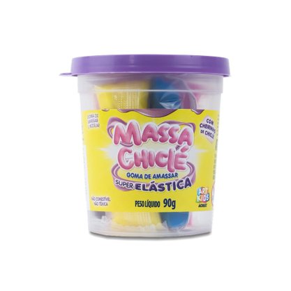 Massa De Modelar Com 6 Cores Chiclé Acrilex