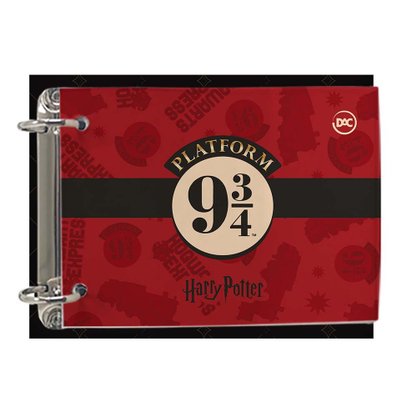 Mini Fichário Argolado 80fls Harry Potter DAC