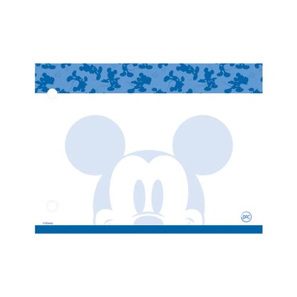 Mini Fichário Argolado Mickey Preto com Fichas Coloridas DAC