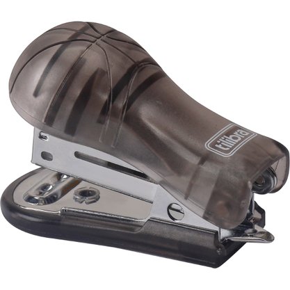 Mini Grampeador Metálico 15fls G151 Preto Tilibra