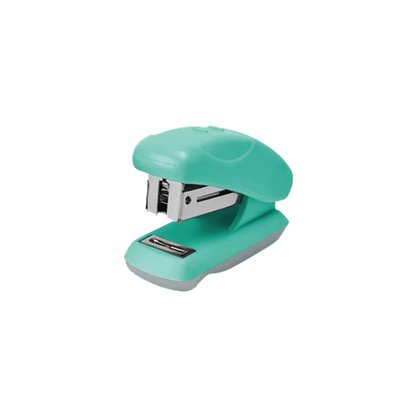 Mini Grampeador Metálico 18fls Verde B5101 Color Bazze
