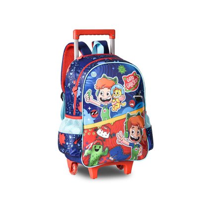 Mochila Com Rodas Com Capuz Gato Galáctico GG3532K Clio