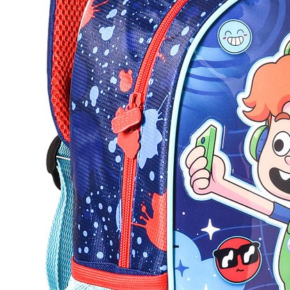 Mochila Com Rodas Com Capuz Gato Galáctico GG3532K Clio