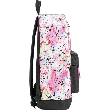 Mochila de Costas Branca Splashes Academié Tilibra