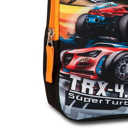 Mochila de Costas Mini Laranja Carros Kids PI3133 Clio