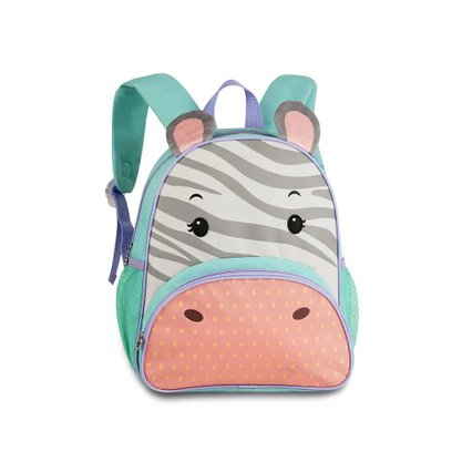 Mochila de Costas Pequena Cinza Hipopótamo Pets Clio