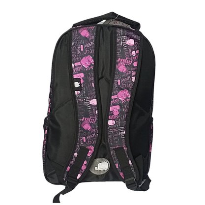 Mochila De Costas Toonix Lilás E Preta Dermiwil