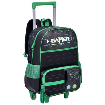 Mochila Escolar c/ Roda GDE Gamer Ref. VD24528K Clio